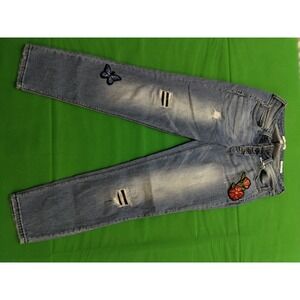 Black Daisy Jeans Women's Size 5/27 Blue Jamie Relaxed  Casual Denim